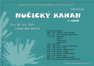 Plakát Nučický Kahan 2014