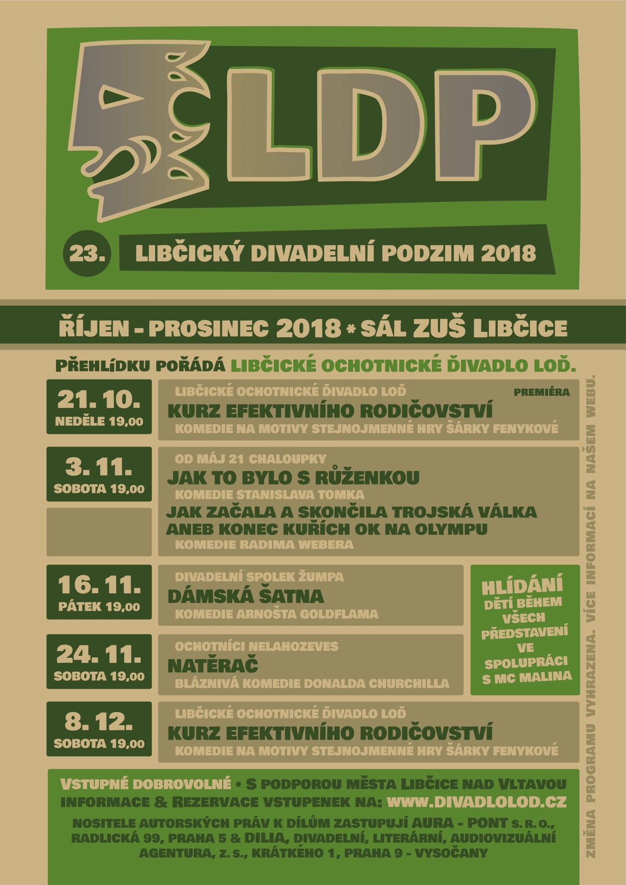 Plakát LDP 2018